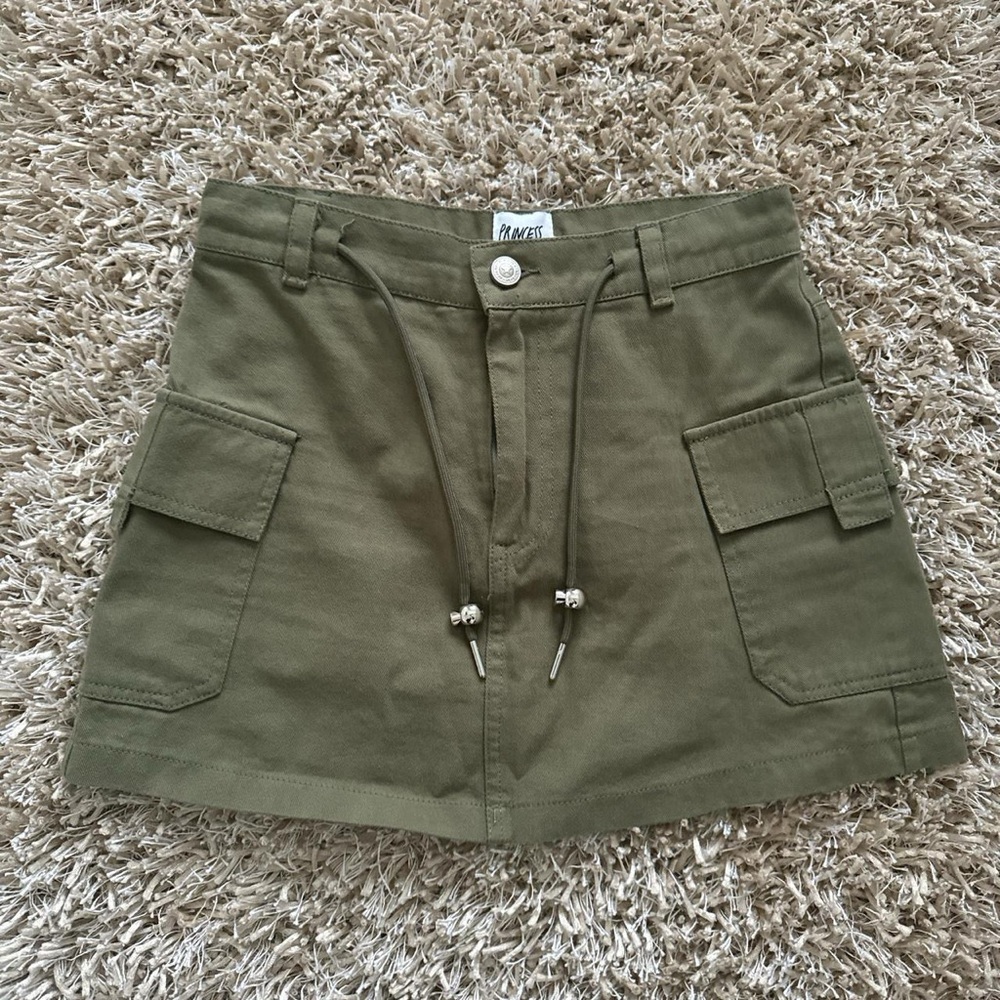 Princess Polly cargo mini skirt